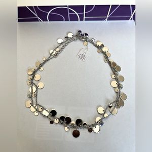 Lia Sophia Panorama Necklace Silver